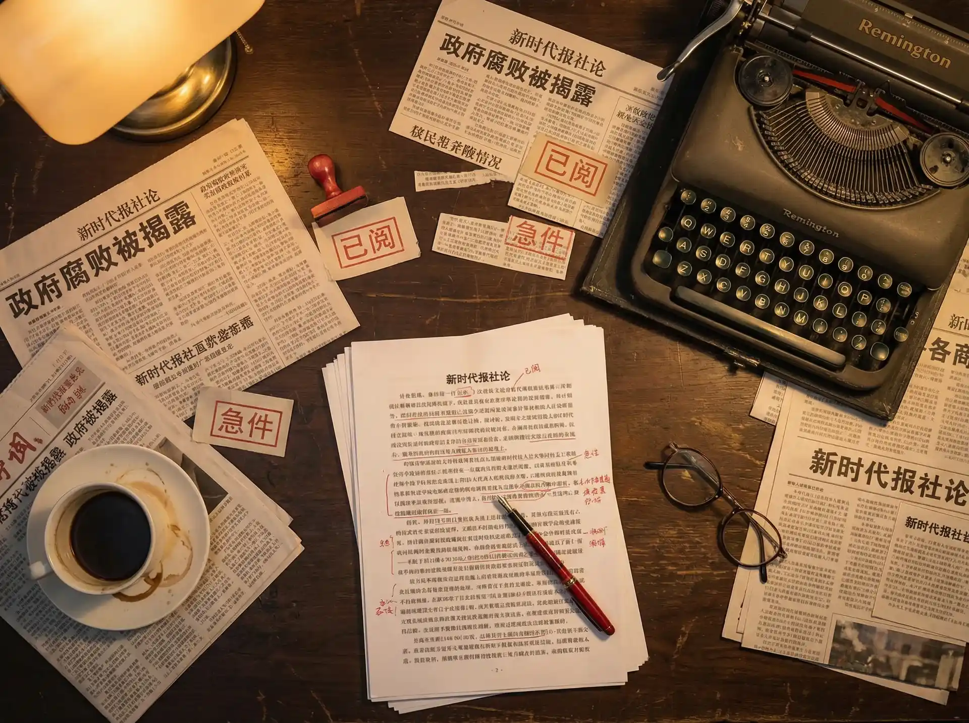 51彩娱乐 app - 报社编辑部工作场景